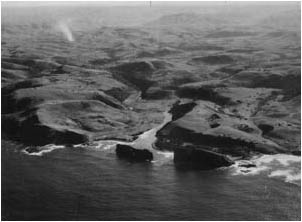 Ref No: ECA007 Titel: Port St Johns, Whale Rock - Early 1950's width=230