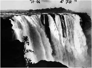 Ref No: ZIM001 Titel: Victoria Falls - Late 1940's width=230